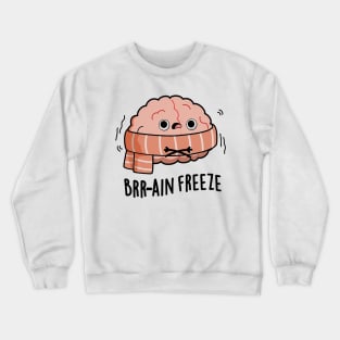 Funny Brain Crewneck Sweatshirt
